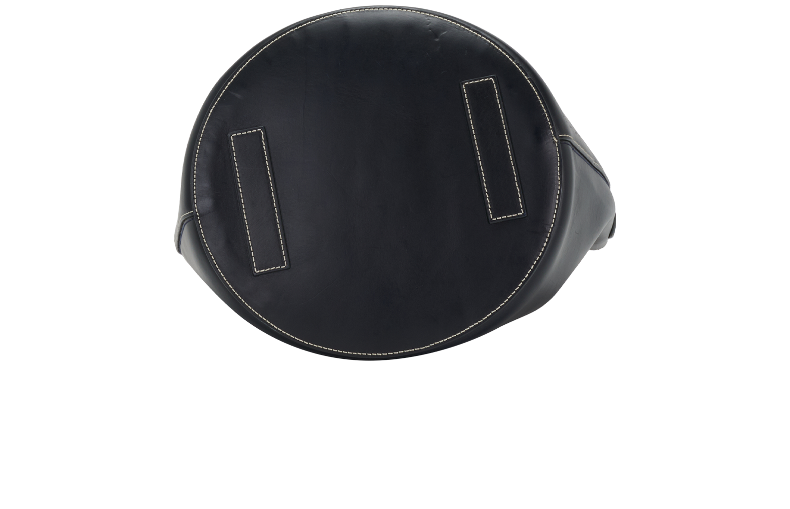 Return To Nature Large Bucket Bag, &pound;295, Handbags, Black, Leather, Top view